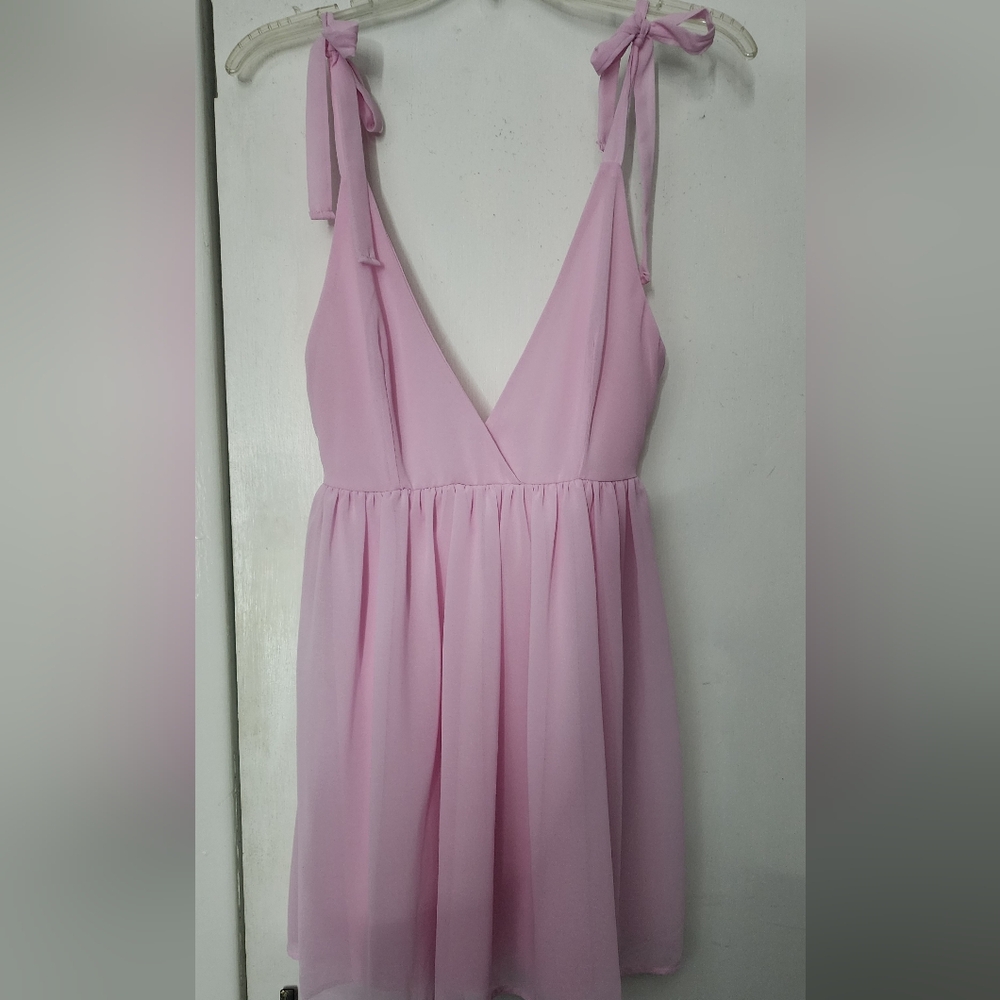 Pink "lucy in the sky" dress